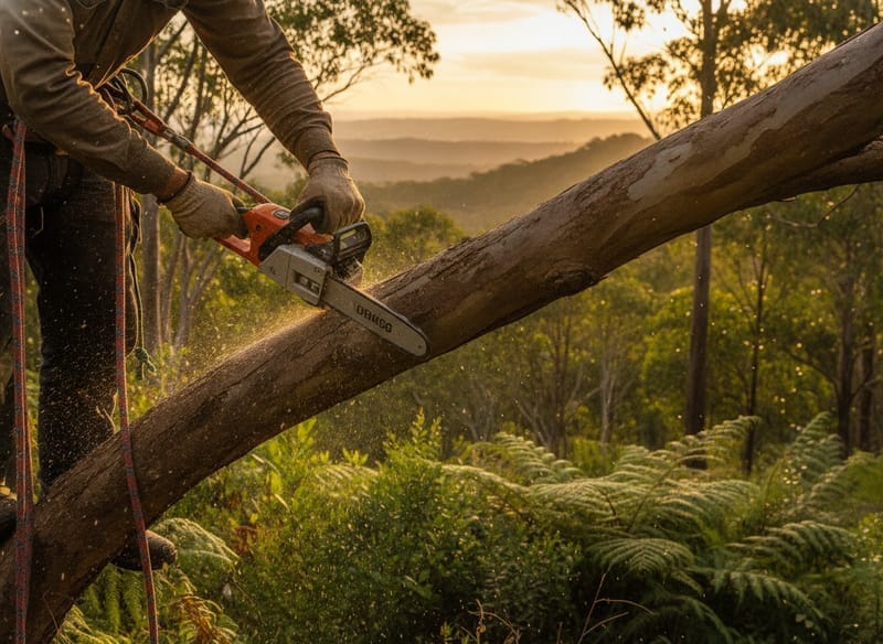 Tree Lopping performed by Macedon Ranges Arborist in the Macedon Ranges